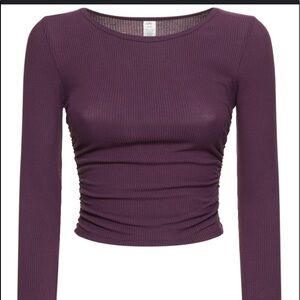 Alo yoga gather long sleeve